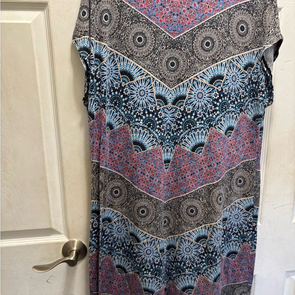 Dana Bachman. Multicolor Patterned Sleeveless Dre… - image 5